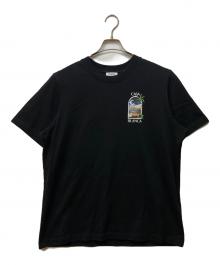 CASABLANCA（カサブランカ）の古着「La Night Printed T-Shirt」｜ブラック