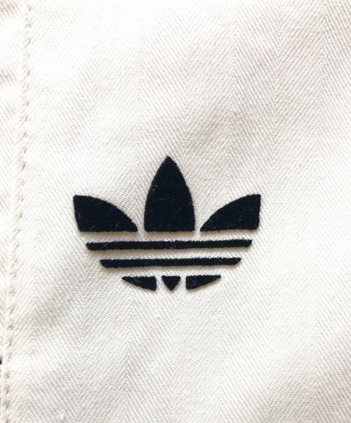adidas Originals（アディダスオリジナル）adidas originals (アディダスオリジナル) チャイナボタンジャケット アイボリー サイズ:38の古着・服飾アイテム