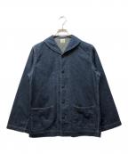 orSlowオアスロウ）の古着「ショールカラージャケット」｜インディゴ