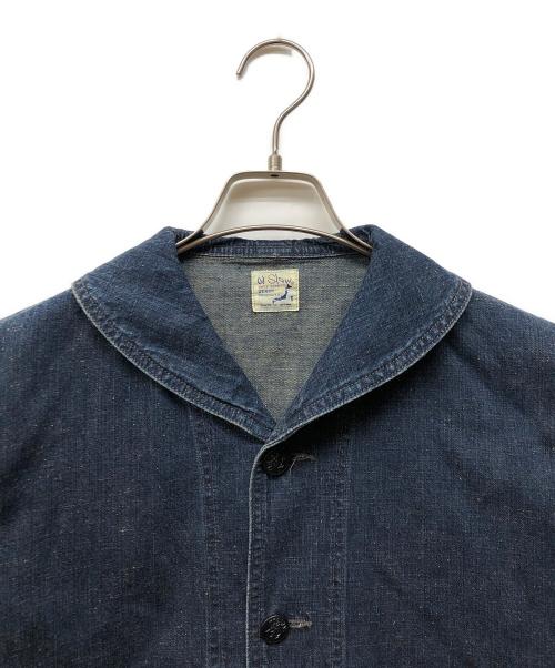 orSlow（オアスロウ）orSlow (オアスロウ) ショールカラージャケット インディゴ サイズ:1の古着・服飾アイテム