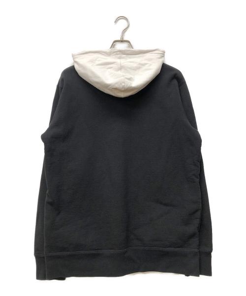 SUPREME（シュプリーム）Supreme (シュプリーム) ロゴパーカー ブラック サイズ:Lの古着・服飾アイテム