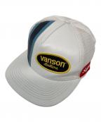 SUPREME×VANSONシュプリーム×バンソン）の古着「MESH BACK 5-PANEL」｜ホワイト