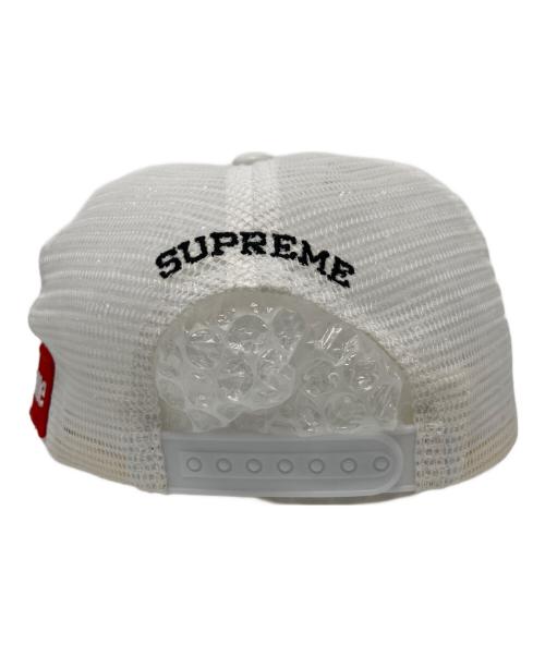 SUPREME（シュプリーム）Supreme (シュプリーム) VANSON (バンソン) MESH BACK 5-PANEL ホワイトの古着・服飾アイテム