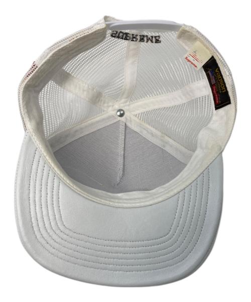 SUPREME（シュプリーム）Supreme (シュプリーム) VANSON (バンソン) MESH BACK 5-PANEL ホワイトの古着・服飾アイテム