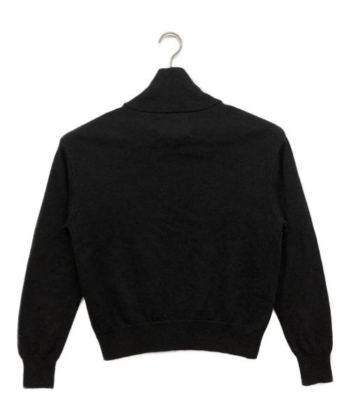 MHL（エムエイチエル）MHL (エムエイチエル) ハーフジップニット ブラック サイズ:Mの古着・服飾アイテム