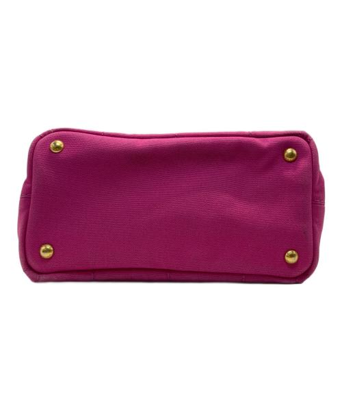 PRADA（プラダ）PRADA (プラダ) CANAPA 2way bag ピンクの古着・服飾アイテム