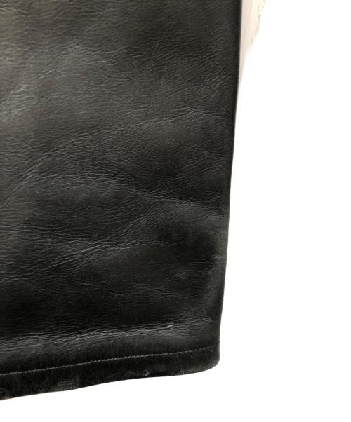 HARLEY-DAVIDSON（ハーレーダビッドソン）HARLEY-DAVIDSON (ハーレーダビッドソン) レザーパンツ ブラック サイズ:29の古着・服飾アイテム