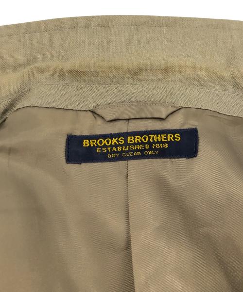 BROOKS BROTHERS（ブルックスブラザーズ）BROOKS BROTHERS (ブルックスブラザーズ) 2Bセットアップスーツ ベージュ サイズ:上92A5 下30の古着・服飾アイテム