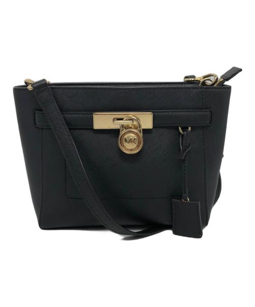MICHAEL KORS（マイケルコース）MICHAEL KORS (マイケルコース) ショルダーバッグ ブラックの古着・服飾アイテム