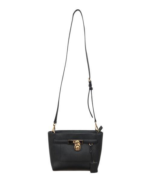 MICHAEL KORS（マイケルコース）MICHAEL KORS (マイケルコース) ショルダーバッグ ブラックの古着・服飾アイテム