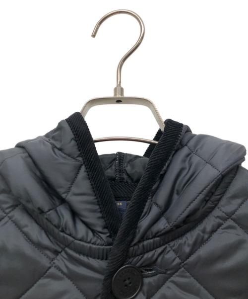 LAVENHAM（ラベンハム）LAVENHAM (ラベンハム) BARTON LONGLINE WOMENS FOOD LONG VEST ブラック サイズ:14（42）の古着・服飾アイテム
