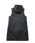 LAVENHAM (ラベンハム) BARTON LONGLINE WOMENS FOOD LONG VEST ブラック サイズ:14（42）：17000円