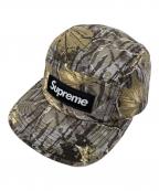 SUPREMEシュプリーム）の古着「リアルツリー柄キャンプキャップ」｜ブラウン