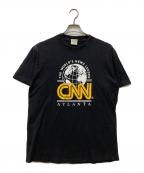 CNNCNN）の古着「90s プリントTシャツ」｜ブラック
