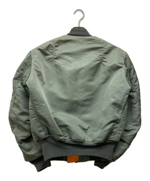 US ARMY（ユーエスアーミー）US ARMY (ユーエスアーミー) 63年製 復刻MA-1ジャケット グリーン サイズ:Sの古着・服飾アイテム