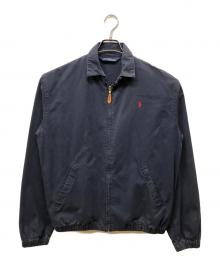 POLO RALPH LAUREN（ポロ・ラルフローレン）の古着「スイングトップ」｜ネイビー