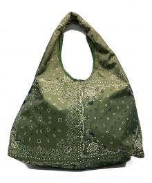 LeSportsac（レスポートサック）の古着「LG MARCHE BAG」｜グリーン