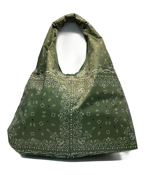 LeSportsac（レスポートサック）LeSportsac (レスポートサック) LG MARCHE BAG グリーンの古着・服飾アイテム