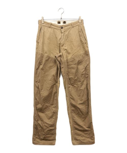 POLO RALPH LAUREN（ポロ・ラルフローレン）POLO RALPH LAUREN (ポロ・ラルフローレン) ダブルニーパンツ ベージュ サイズ:30×32の古着・服飾アイテム