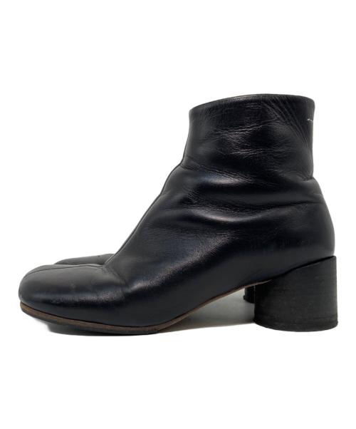 MM6 Maison Margiela（エムエムシックスメゾンマルジェラ）MM6 Maison Margiela (エムエムシックスメゾンマルジェラ) アナトミック アンクルブーツ ブラック サイズ:36の古着・服飾アイテム