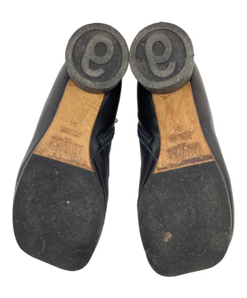 MM6 Maison Margiela（エムエムシックスメゾンマルジェラ）MM6 Maison Margiela (エムエムシックスメゾンマルジェラ) アナトミック アンクルブーツ ブラック サイズ:36の古着・服飾アイテム