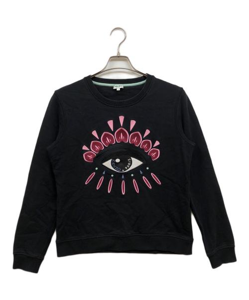 KENZO（ケンゾー）KENZO (ケンゾー) クルーネックスウェット ブラック サイズ:Lの古着・服飾アイテム