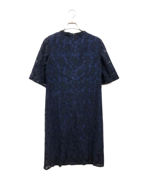 LANVIN COLLECTION（ランバンコレクション）LANVIN COLLECTION (ランバンコレクション) レースワンピース ネイビー サイズ:40の古着・服飾アイテム