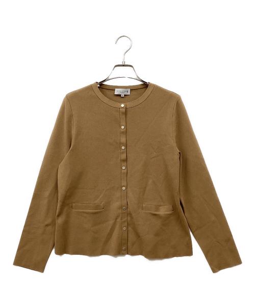 MACKINTOSH LONDON（マッキントッシュ ロンドン）MACKINTOSH LONDON (マッキントッシュ ロンドン) カシミヤブレンドソフトニットカーディガン ベージュ サイズ:40の古着・服飾アイテム
