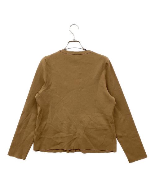 MACKINTOSH LONDON（マッキントッシュ ロンドン）MACKINTOSH LONDON (マッキントッシュ ロンドン) カシミヤブレンドソフトニットカーディガン ベージュ サイズ:40の古着・服飾アイテム