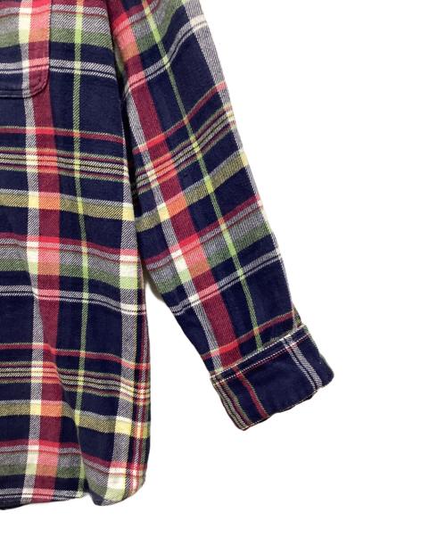 POLO RALPH LAUREN（ポロ・ラルフローレン）POLO RALPH LAUREN (ポロ・ラルフローレン) ネルシャツ ネイビー サイズ:Lの古着・服飾アイテム