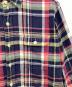 中古・古着 POLO RALPH LAUREN (ポロ・ラルフローレン) ネルシャツ ネイビー サイズ:L：7000円
