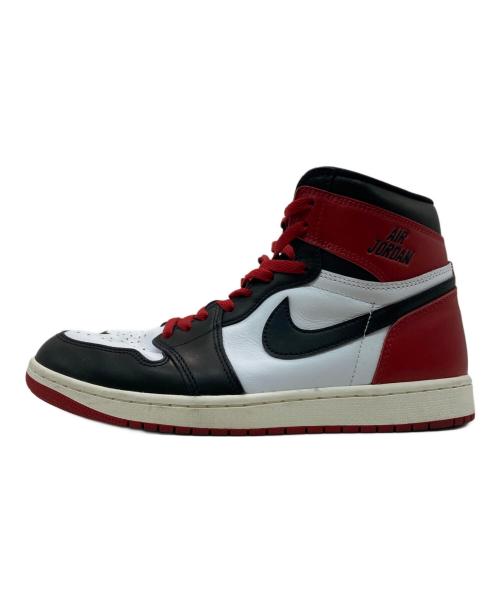 NIKE（ナイキ）NIKE (ナイキ) Air JORDAN 1 RETRO HIGH OG GS レッド サイズ:28の古着・服飾アイテム