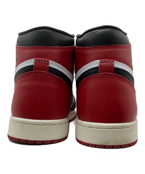 NIKE（ナイキ）NIKE (ナイキ) Air JORDAN 1 RETRO HIGH OG GS レッド サイズ:28の古着・服飾アイテム