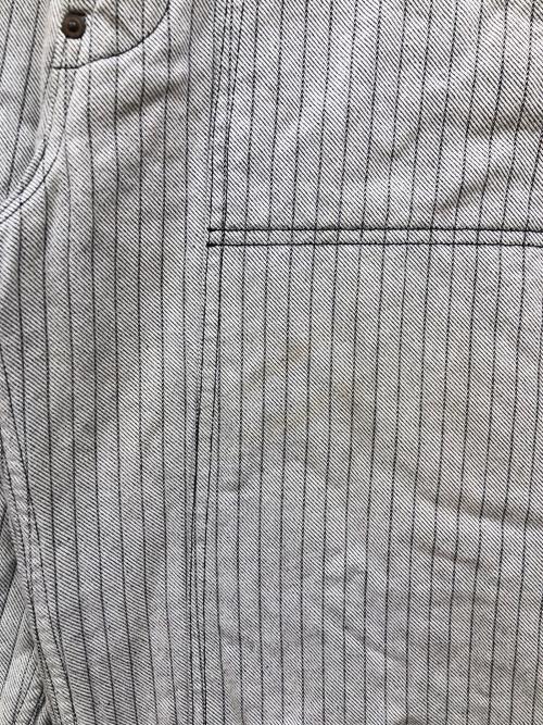 DAPPER'S（ダッパーズ）DAPPER'S (ダッパーズ) ペインターパンツ ホワイト サイズ:W34の古着・服飾アイテム