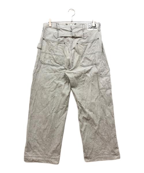 DAPPER'S（ダッパーズ）DAPPER'S (ダッパーズ) ペインターパンツ ホワイト サイズ:W34の古着・服飾アイテム