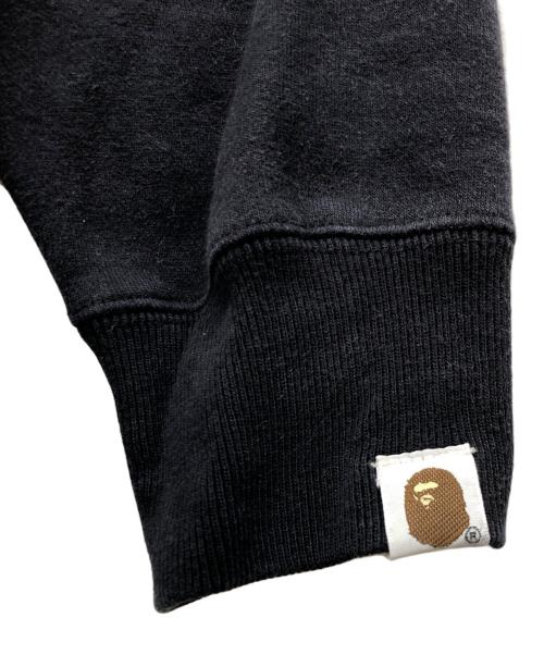 A BATHING APE（アベイシングエイプ）A BATHING APE (アベイシングエイプ) ベイプスター刺繍パーカー ブラック サイズ:XLの古着・服飾アイテム
