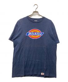 Dickies（ディッキーズ）の古着「ロゴプリントTシャツ」｜ネイビー