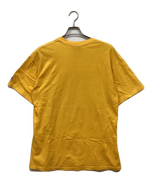 FUCT（ファクト）FUCT (ファクト) レイカーズオマージュプリントTシャツ イエロー サイズ:Lの古着・服飾アイテム