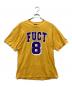 FUCT（ファクト）の古着「レイカーズオマージュプリントTシャツ」｜イエロー