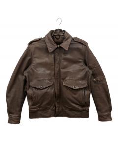 中古・古着通販】Rags McGREGOR (ラグスマックレガー) 襟ボア レザー