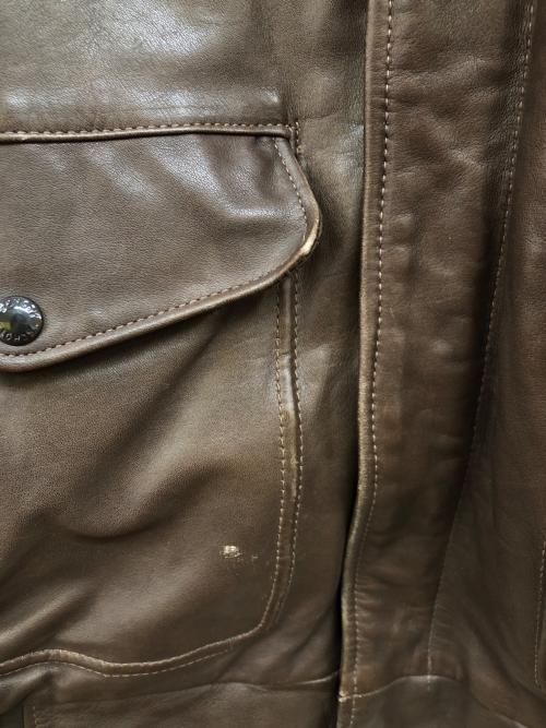 Schott（ショット）Schott (ショット) A-2レザージャケット ブラウン サイズ:42の古着・服飾アイテム
