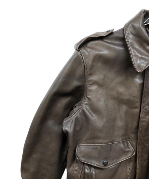 Schott（ショット）Schott (ショット) A-2レザージャケット ブラウン サイズ:42の古着・服飾アイテム
