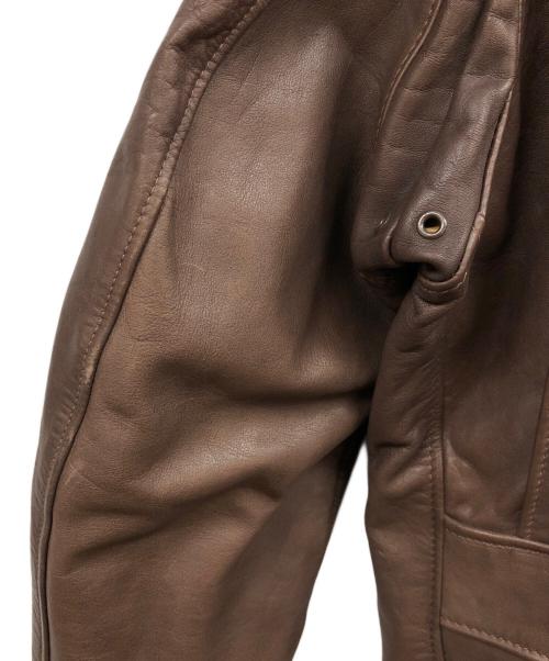 Schott（ショット）Schott (ショット) A-2レザージャケット ブラウン サイズ:42の古着・服飾アイテム