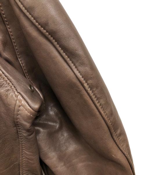 Schott（ショット）Schott (ショット) A-2レザージャケット ブラウン サイズ:42の古着・服飾アイテム