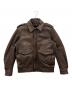 Schott（ショット）の古着「A-2レザージャケット」｜ブラウン