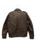 Schott (ショット) A-2レザージャケット ブラウン サイズ:42：30000円