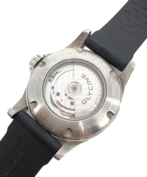 GLYCINE（グライシン）GLYCINE (グライシン) インクルソーレ・パワーリザーブ ブラックの古着・服飾アイテム
