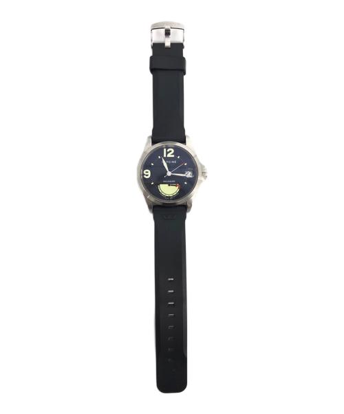 GLYCINE（グライシン）GLYCINE (グライシン) インクルソーレ・パワーリザーブ ブラックの古着・服飾アイテム