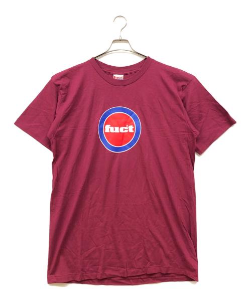 FUCT（ファクト）FUCT (ファクト) サークルロゴTシャツ ボルドー サイズ:XLの古着・服飾アイテム