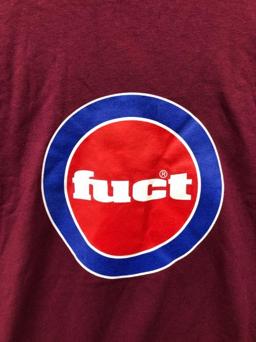 FUCT（ファクト）FUCT (ファクト) サークルロゴTシャツ ボルドー サイズ:XLの古着・服飾アイテム
